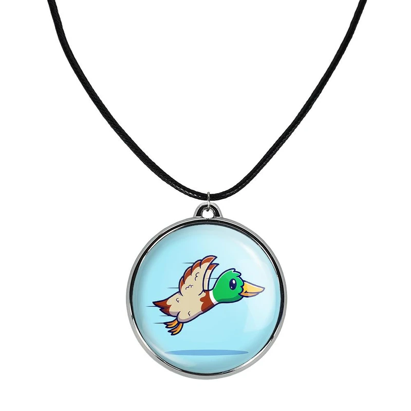 گردنبند خندالو مدل حیوانات بامزه اردک کد 2965629657