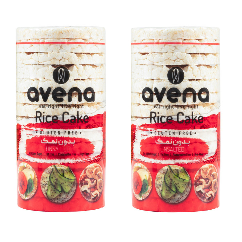 رایس کیک بدون نمک بدون گلوتن اونا - 110 گرم بسته 2 عددی