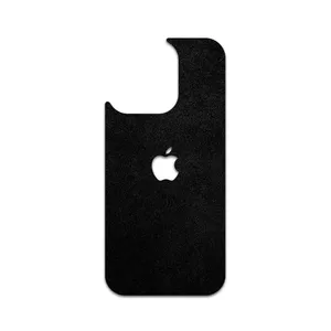 MAHOOT Black-Chamois-Leather Cover Sticker for Apple iPhone 16 Pro