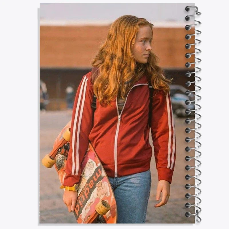 دفتر مشق 100 برگ خندالو طرح مکس سریال استرنجر تینگز Stranger Things کد 19307