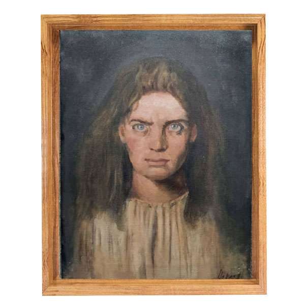 تابلو نقاشی رنگ روغن طرح پرتره کد 21