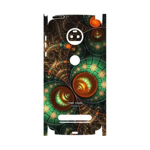 MAHOOT Mathematical Geometric Shape 3-FullSkin Cover Sticker for Motorola Moto Z2 Force