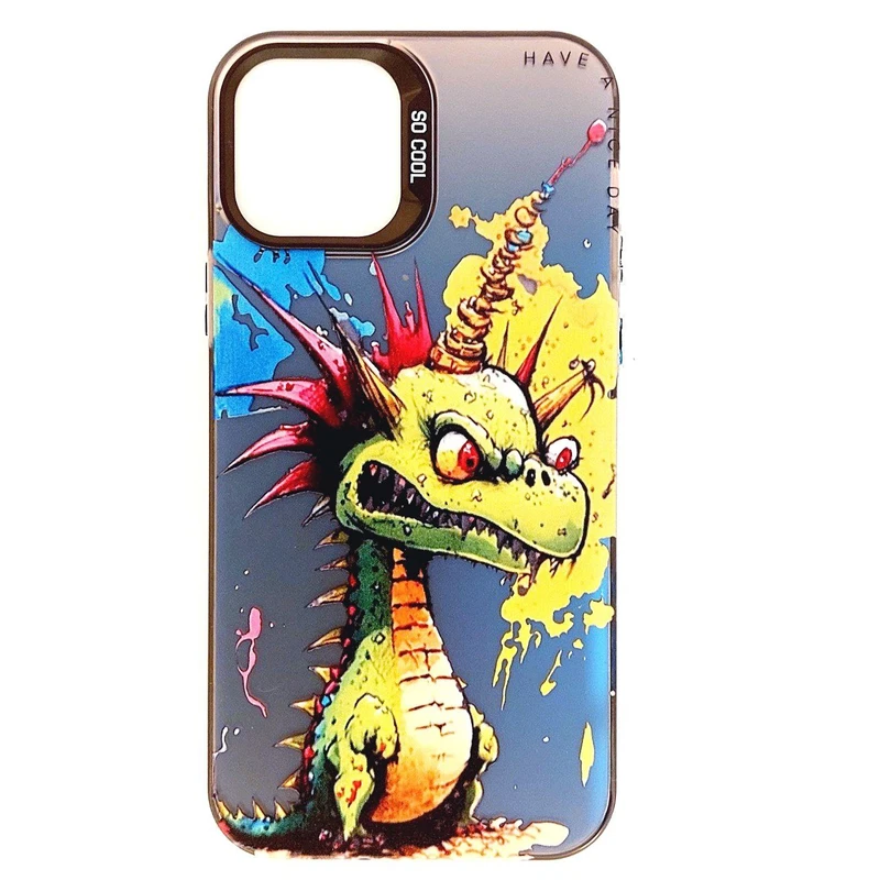 کاور طرح  So cool مدل Patterned-06 مناسب برای گوشی موبایل اپل Iphone 12pro