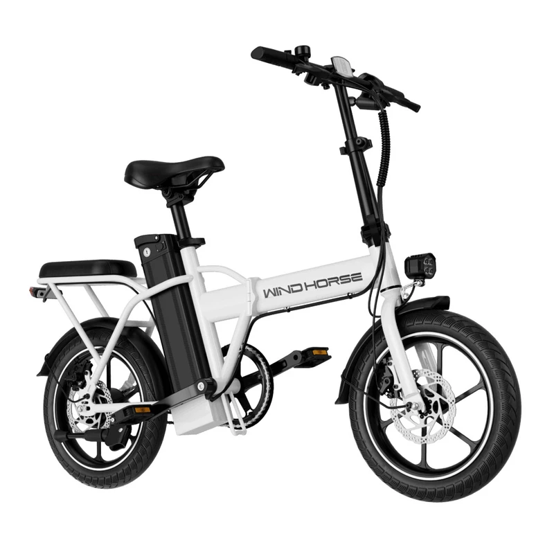 عکس شماره 4 : دوچرخه تاشو برقی ویند هورس مدل w2a سایز طوقه 16 اینچ