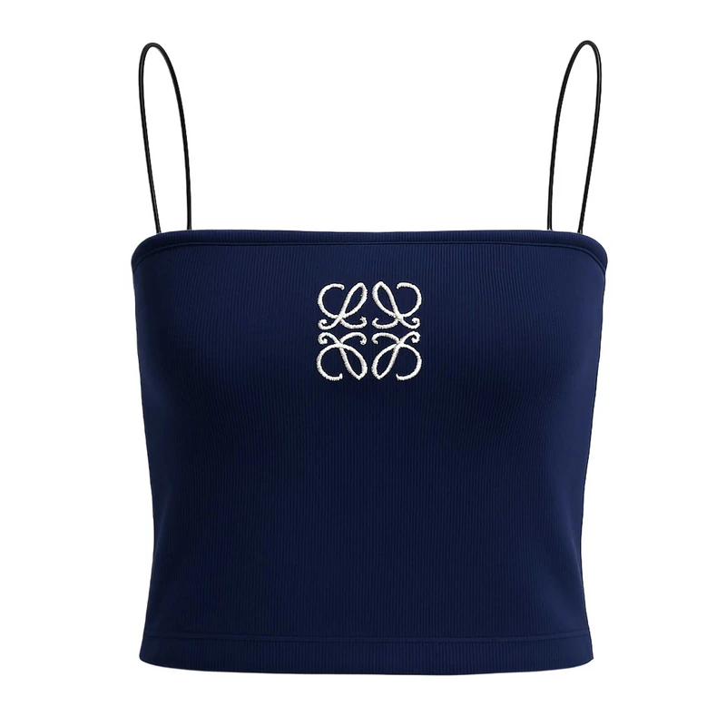 کراپ‌تاپ زنانه مدل بند ماکارونی