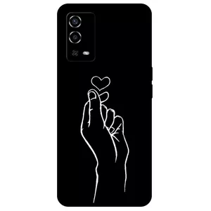 کاور مگافون طرح قلب مدل 7769 مناسب برای گوشی موبایل اوپو A55     