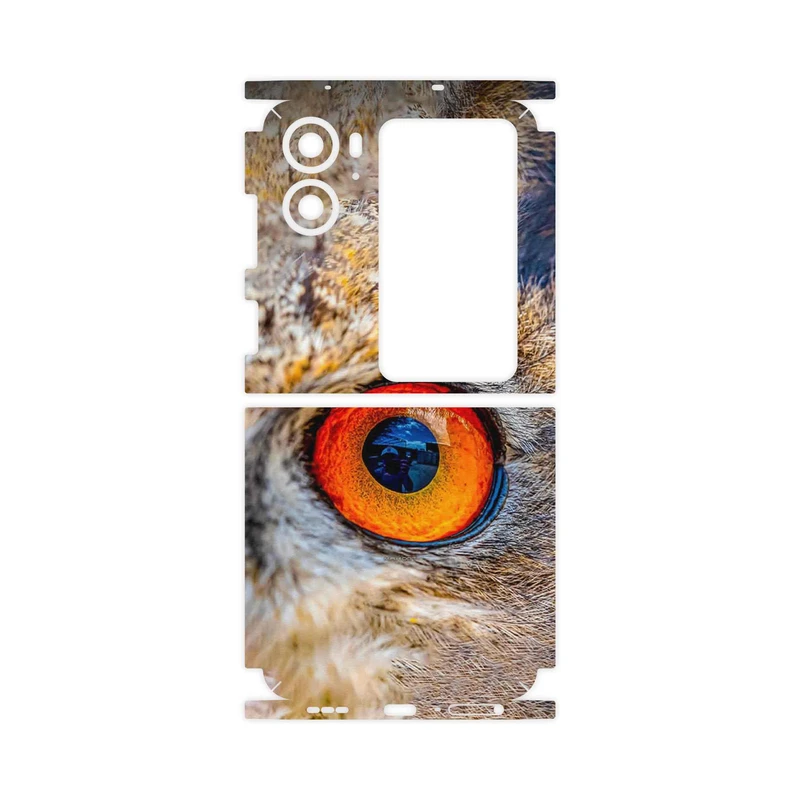 برچسب پوششی ماهوت مدل Owl eyes-FullSkin مناسب برای گوشی موبایل اپو Find N2 Flip