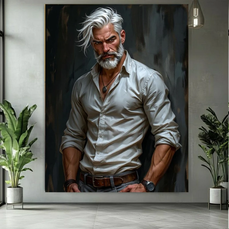 پوستر طرح استایل مردانه خاص مدل جذاب کد FP106526