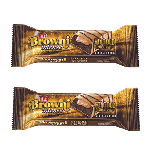 کیک شکلاتی مغزدار براونی اتی - 50 گرم بسته 2 عددی