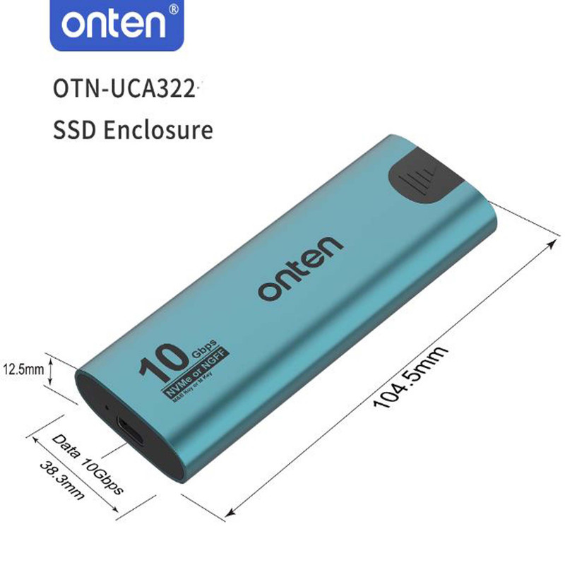 قاب هارد NVMe M.2 SSD اونتن مدل OTN-UCA322