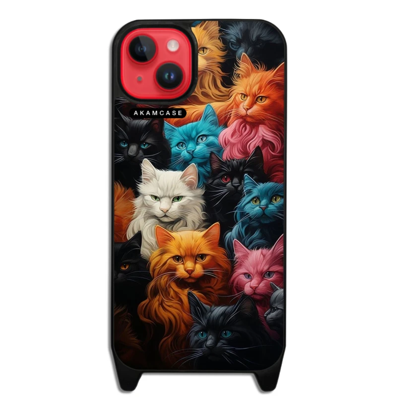 کاور آکام مدل AMC-WLA14PLUS-CATS1 مناسب برای گوشی موبایل اپل iPhone 14 Plus