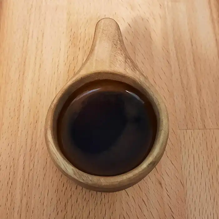 لیوان چوبی مدل آیدا