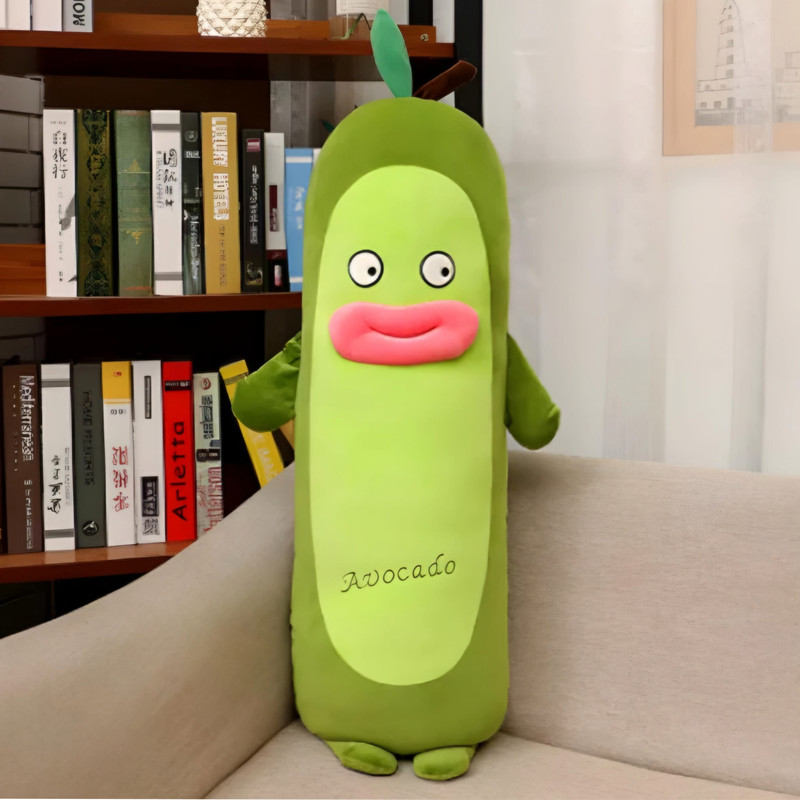 عروسک مدل آووکادو لب شتری ارتفاع 90 سانتی متر