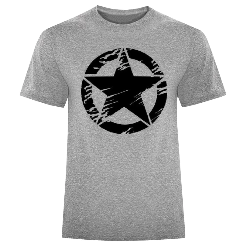 تیشرت آستین کوتاه مردانه مدل ستاره W798