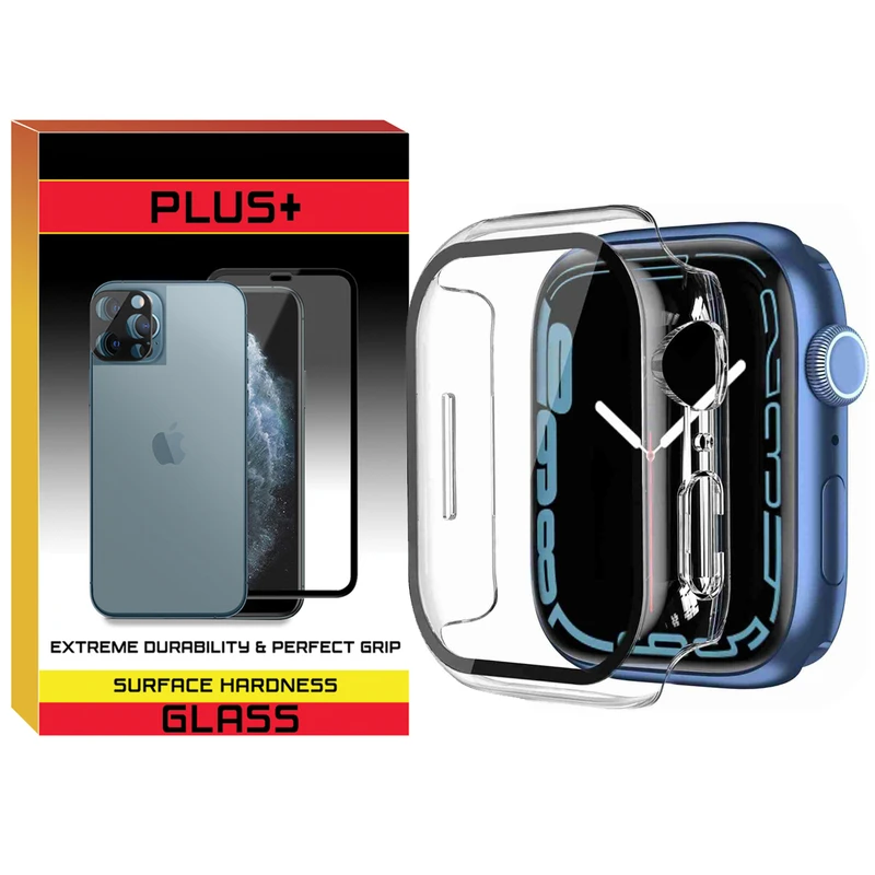 کاور پلاس مدل GUARD-PL مناسب برای اپل واچ Series SE 2022 Aluminum Case 40mm / SE 2021 Aluminum Case 40mm / Series 5 40mm / Series 6 40mm / Series 4 40mm