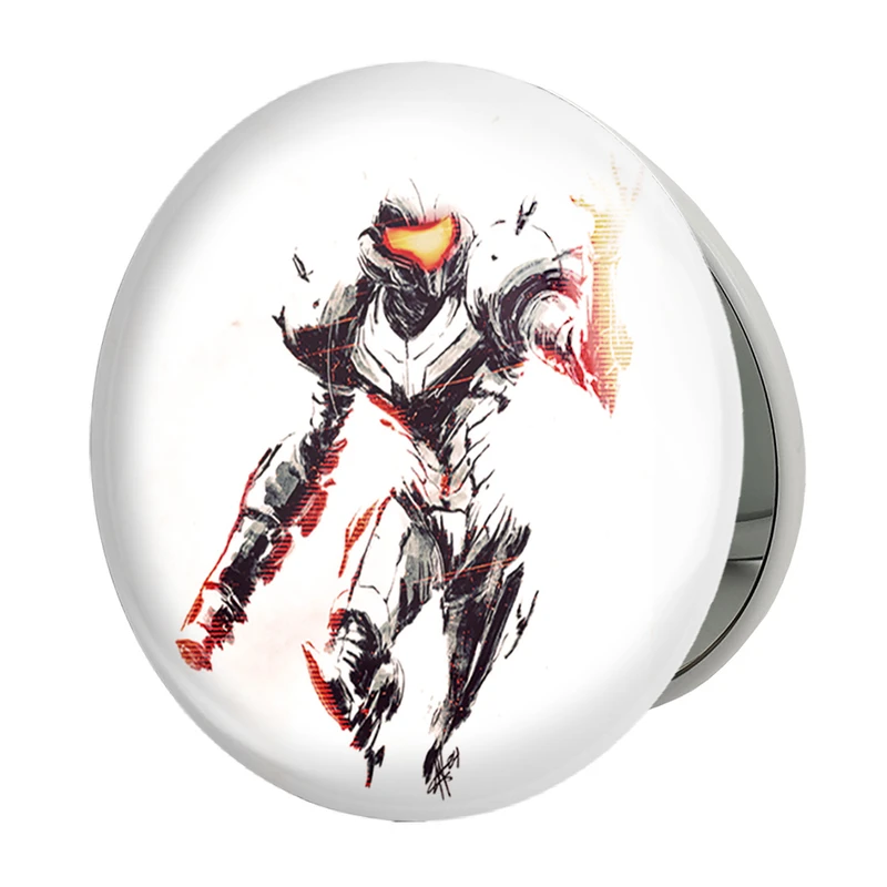 آینه جیبی خندالو طرح بازی متروید (Metroid) مدل تاشو کد 35654