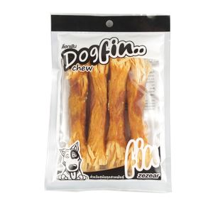 نقد و بررسی غذای تشویقی سگ داگ فین مدل Fish Snack Chicken Wrap بسته 4عددی توسط خریداران