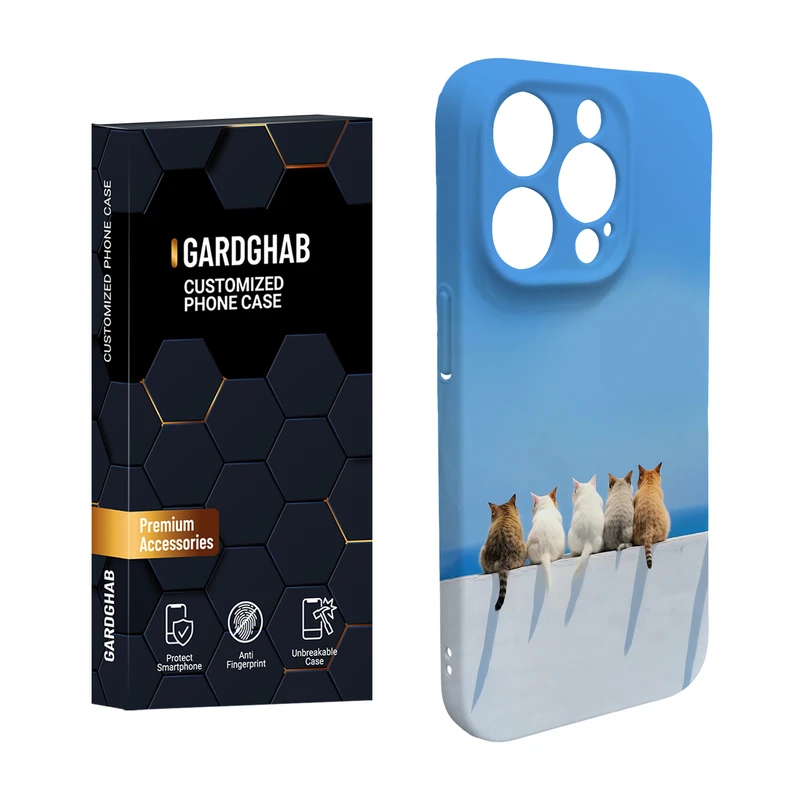 کاور گارد قاب مدل هنری مناسب برای گوشی موبایل اپل iPhone 15 Promax