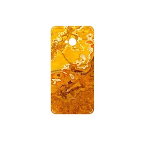 MAHOOT Gold Marble Cover Sticker for HTC One