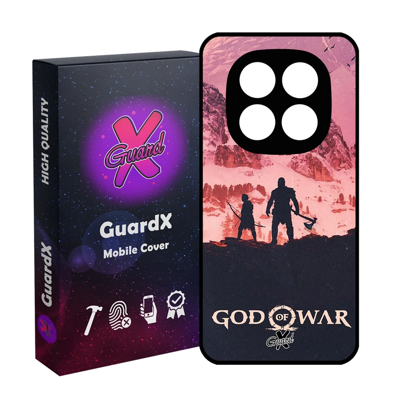 کاور گارد ایکس طرح God of War مدل 10075 مناسب برای گوشی موبایل شیائومی Redmi Note 14 Pro 4G