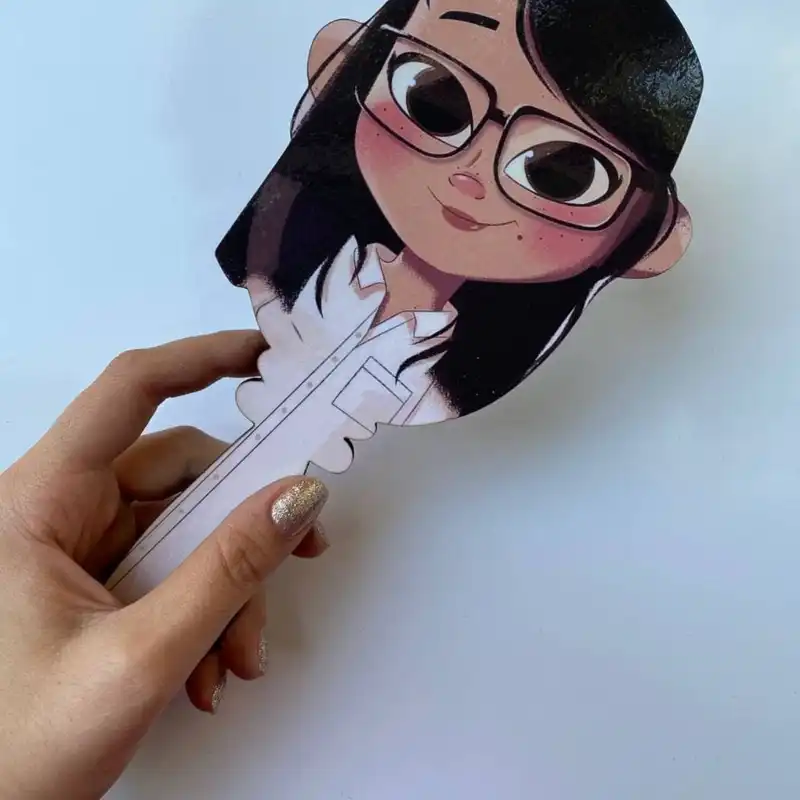 آینه آرایشی مدل art106