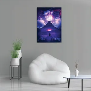 M0272 Night Time Meditation in Nature Chassis Panel