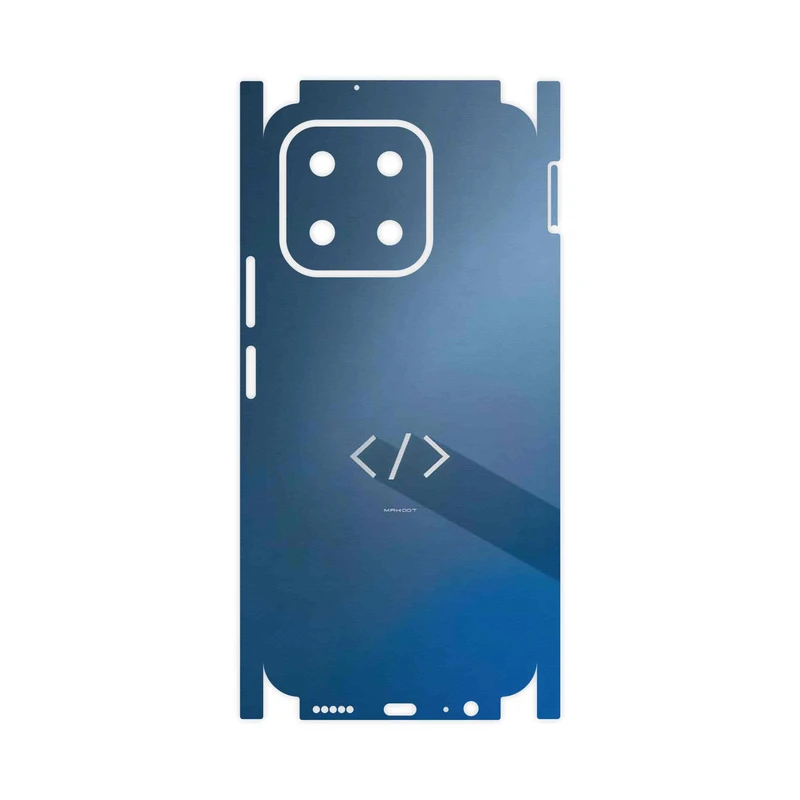 برچسب پوششی ماهوت مدل Minimal Coding icon-FullSkin مناسب برای گوشی موبایل آنر X6b