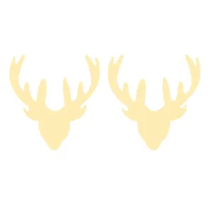 گوشواره طلا 18 عیار زنانه عدنان مدل گوزن کد PZ69