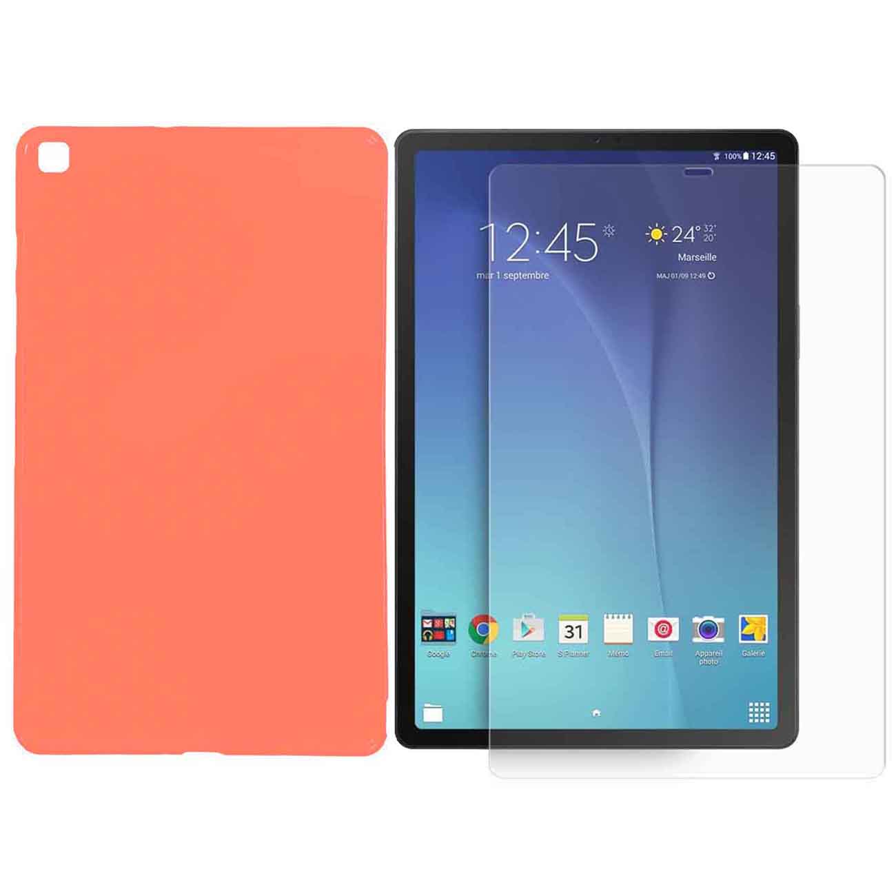 کاور مدل Ne-1 مناسب برای تبلت سامسونگ Galaxy Tab A 10.1 2019 / T515به همراه محافظ صفحه نمایش