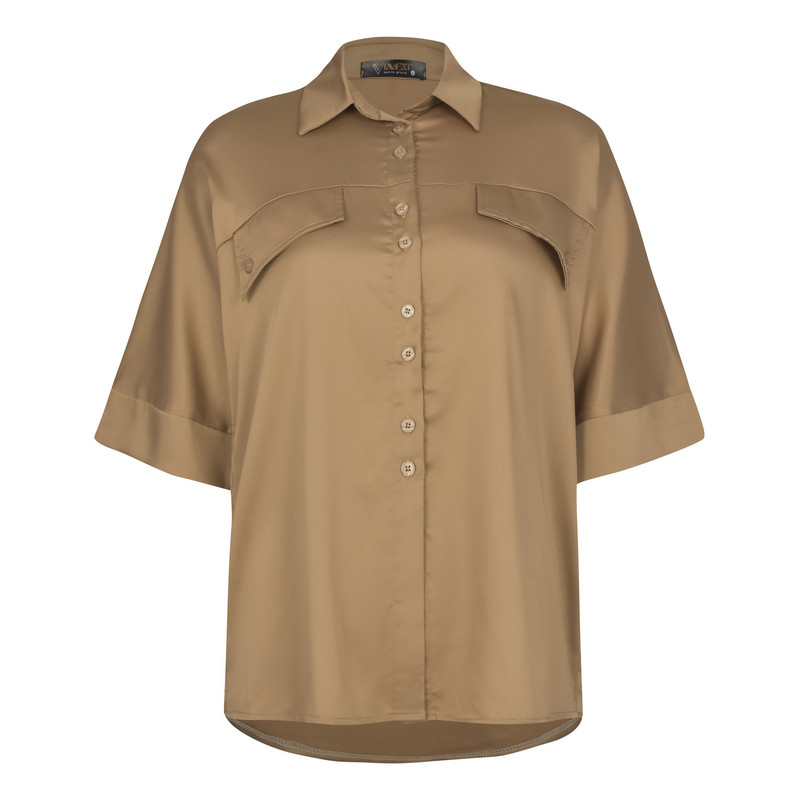 شومیز آستین سه ربع زنانه لوینت  مدل آمانته