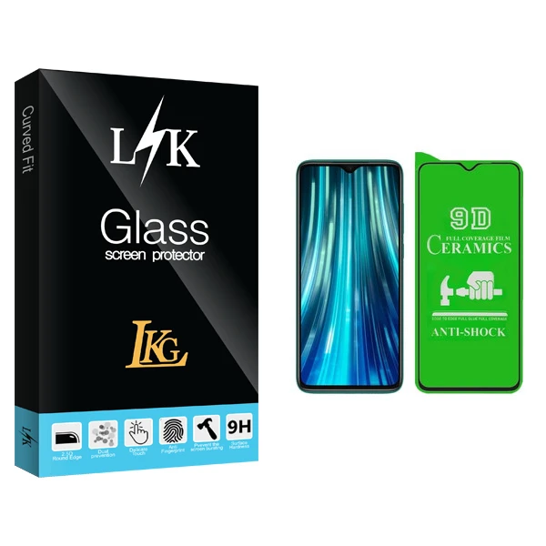 محافظ صفحه نمایش سرامیکی ال کا جی مدل LK Glass مناسب برای گوشی موبایل شیائومی REDMI NOTE8 PRO