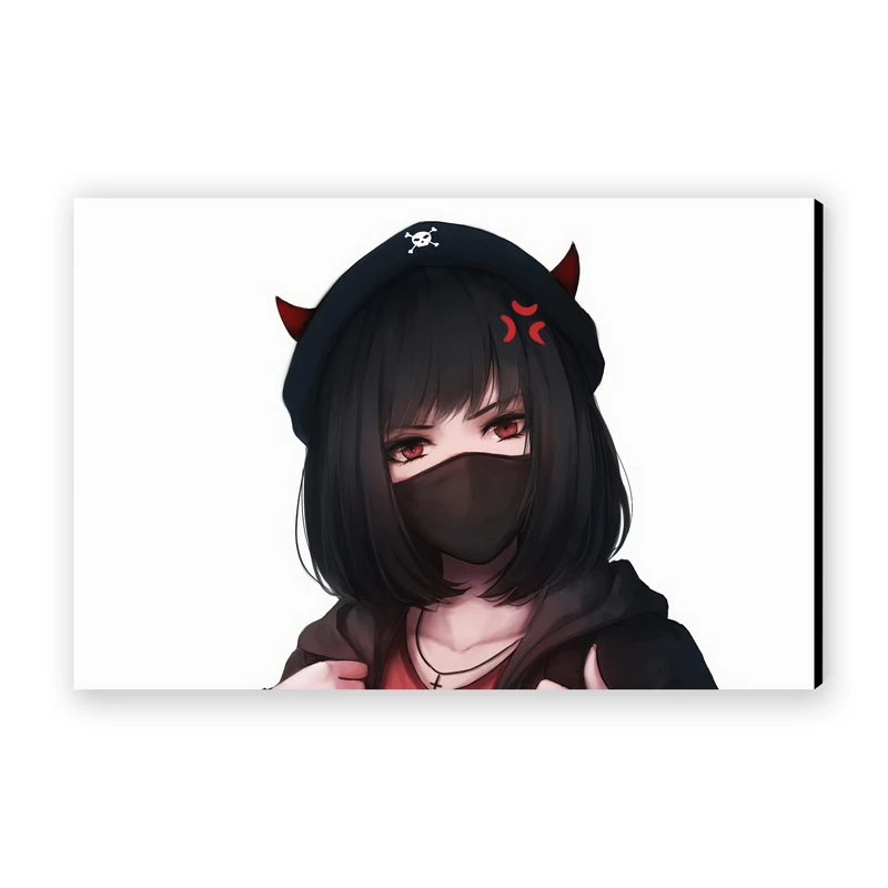 تابلو شاسی عرش مدل فانتزی انیمه دختر کد As1846