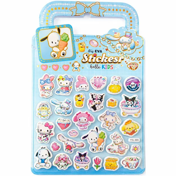 برچسب مدل برجسته طرح پوکاچو