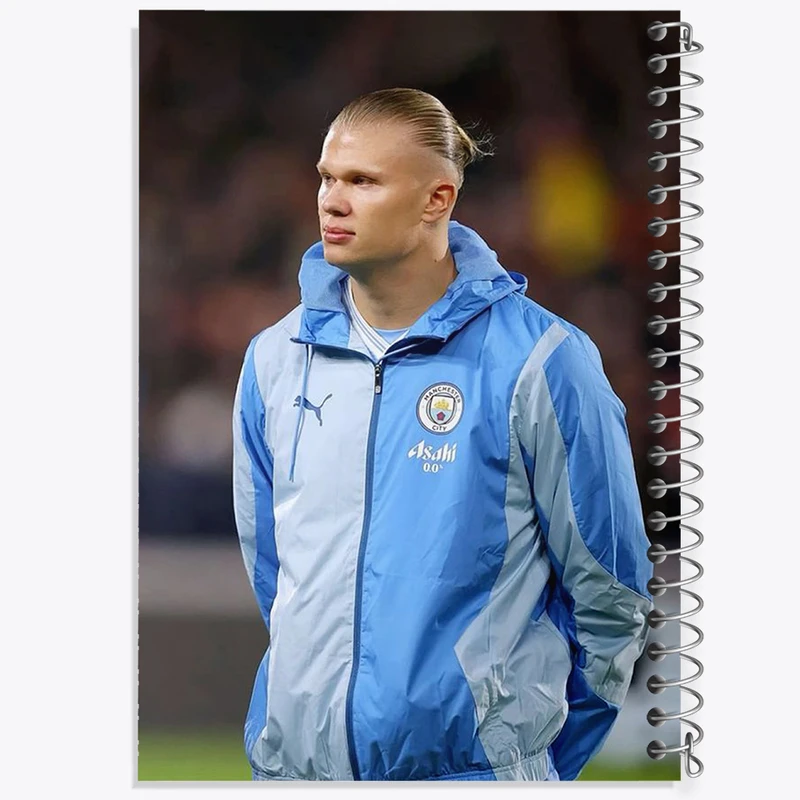 دفتر لیست خرید 50 برگ خندالو طرح ارلینگ هالند (Erling Haaland) کد 36357