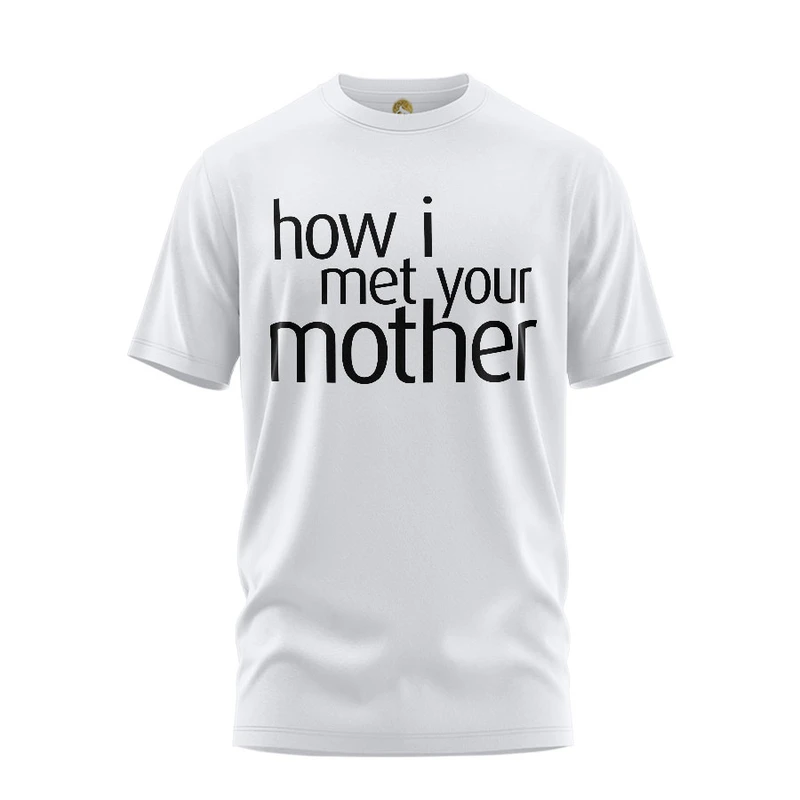 تی شرت آستین کوتاه مردانه هومرو مدل TW306 طرح How I Met Your Mother