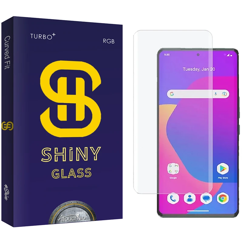 محافظ صفحه نمایش یووی لایت آتوچبو مدل Shiny مناسب برای گوشی موبایل داریا Bond 5G