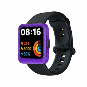 MAHOOT Purple-Fiber Cover Sticker for Xiaomi Redmi Watch 2 Lite Smartwatch