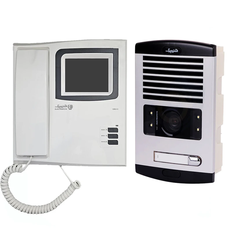 مجموعه دربازکن تصویری الکتروپیک مدل یک طبقه 1086-1286V2