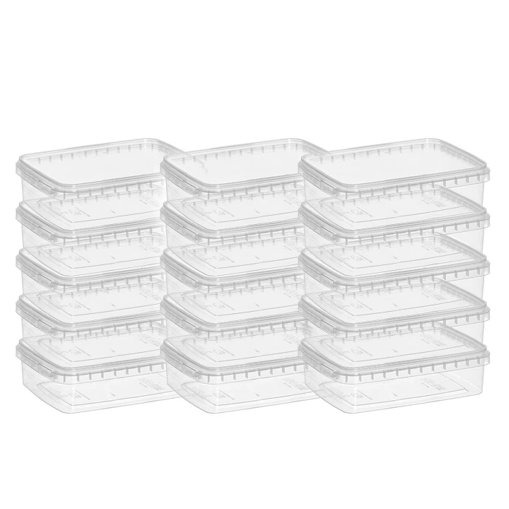 ظرف یکبار مصرف مدل z4 کد 600 بسته 15 عددی