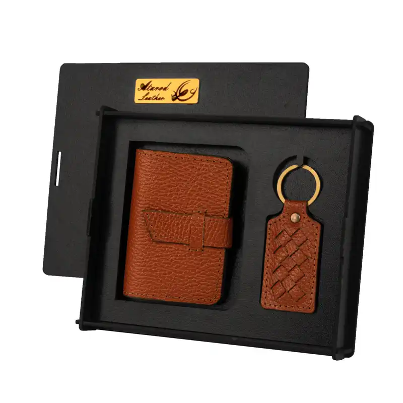 ست هدیه چرم عطارد مدل A13