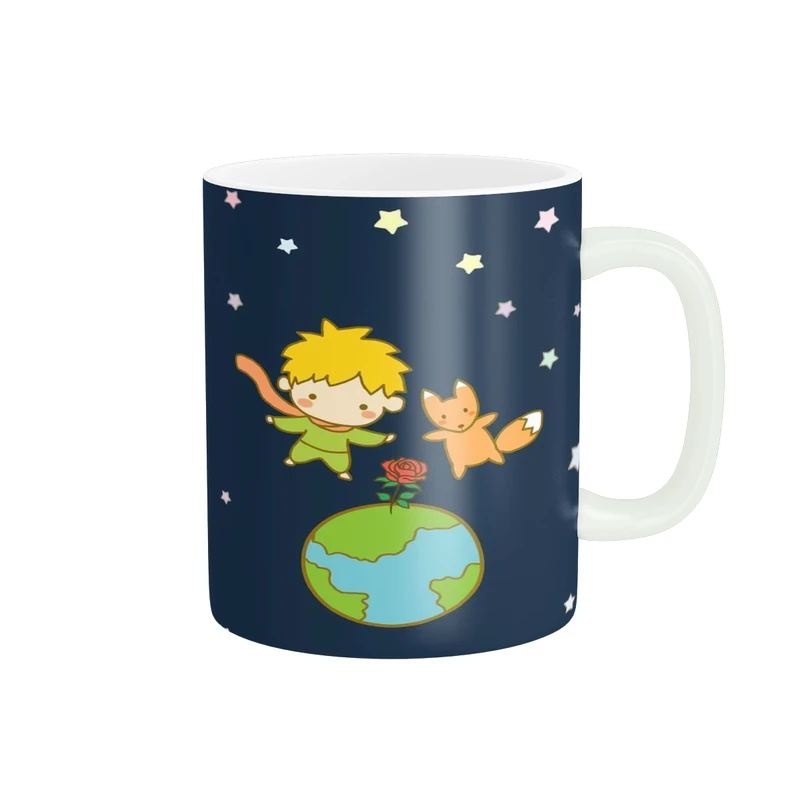 ماگ پادآفرین مدل کارتونی طرح شازده کوچولو کد p9202