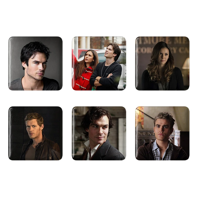 مگنت خندالو طرح سریال خاطرات یک خون آشام The Vampire Diaries کد 1474B مجموعه 6 عددی