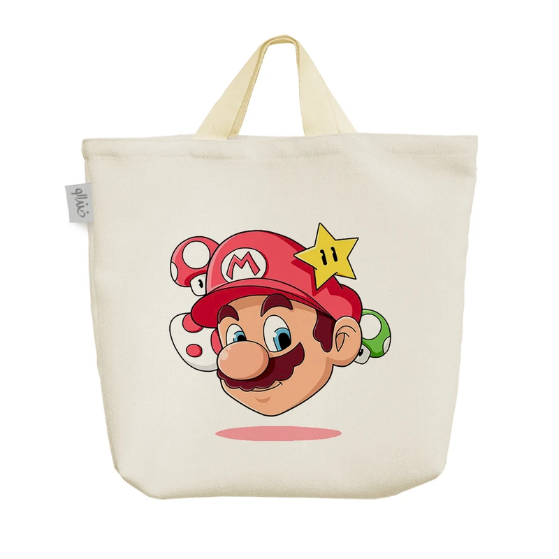 ساک خرید خندالو مدل سوپر ماریو کد H432