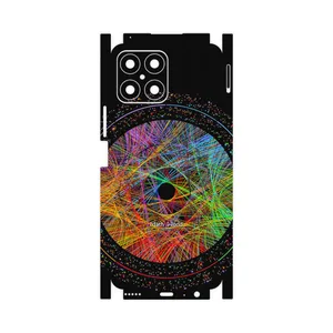 MAHOOT Mathematical Geometric Shape 2-FullSkin Cover Sticker for Honor X8