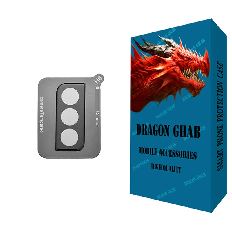 محافظ لنز دوربین دراگون قاب مدل 3D مناسب برای گوشی موبایل سامسونگ Galaxy S22 plus 5G