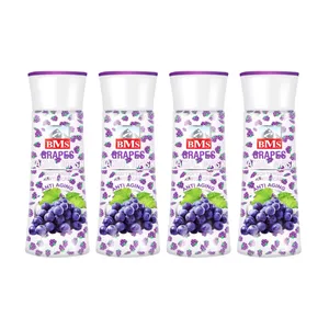 ماسک صورت بی ام اس مدل grapes حجم 160 میلی لیتر مجموعه ۴ عددی
