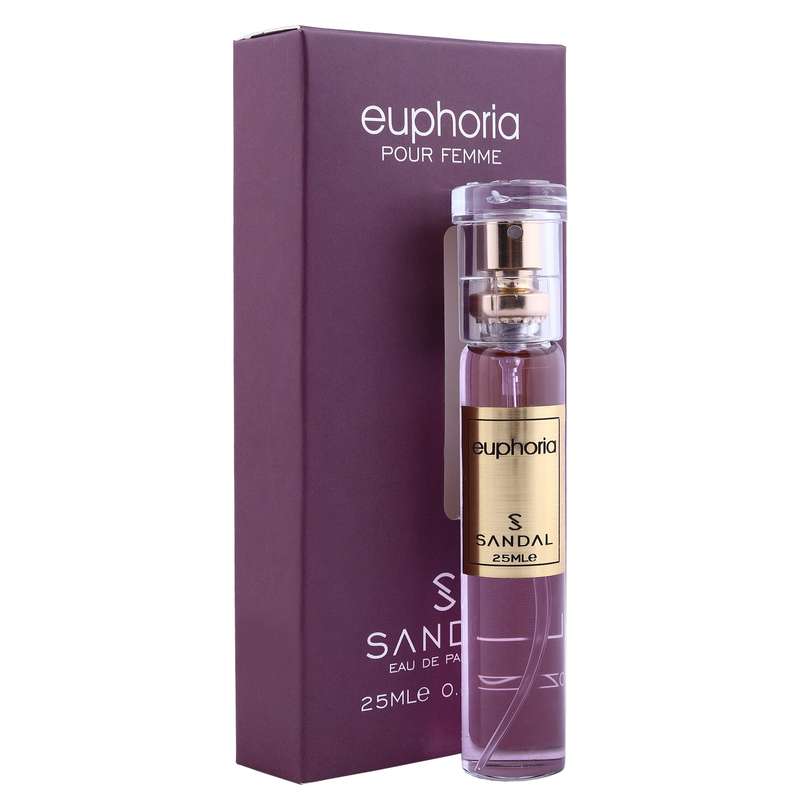 عطر جیبی زنانه صندل مدل ایفوریا حجم 25 میلی لیتر عطر جیبی زنانه صندل مدل ایفوریا حجم 25 میلی لیتر