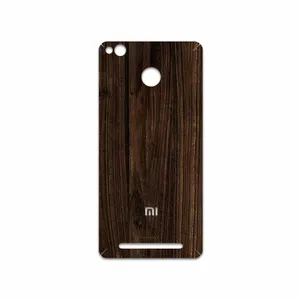 MAHOOT Dark Walnut Wood Cover Sticker for Xiaomi Redmi 3 Pro