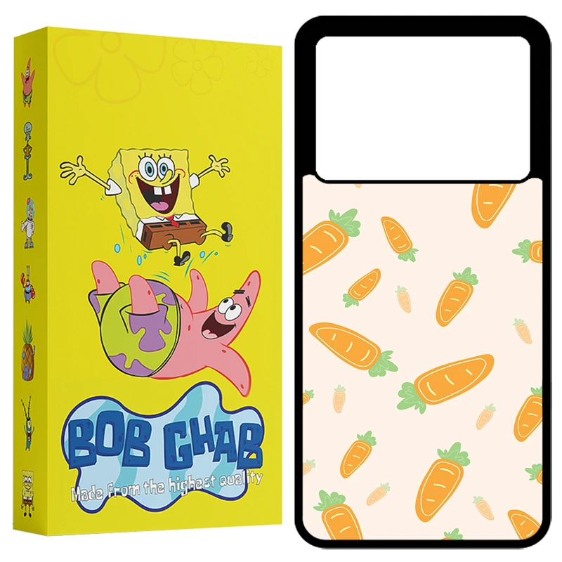 کاور باب قاب طرح هویج مدل BCPX6P مناسب برای گوشی موبایل شیائومی Poco X6 Pro 5G / Redmi K70E