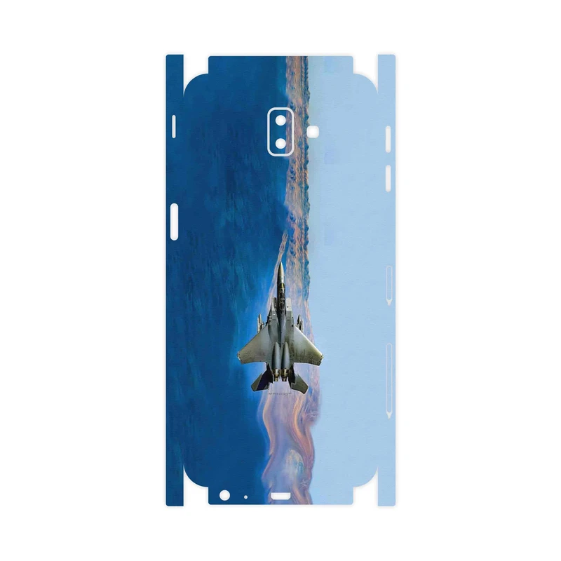 برچسب پوششی ماهوت مدل Fighter plane F15-FullSkin مناسب برای گوشی موبایل سامسونگ Galaxy J6 Plus